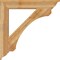 Ekena Millwork Legacy Traditional Rough Sawn Bracket, Western Red Cedar, 6"W x 42"D x 42"H BKT06X42X42LEC01RWR - alternate 3